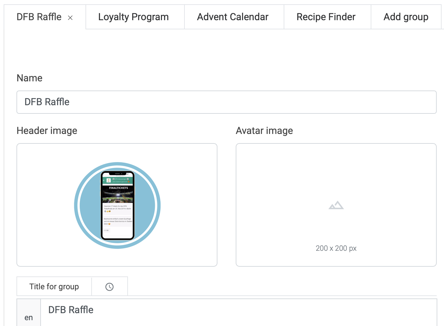 Multiple Groups Multiple Groups