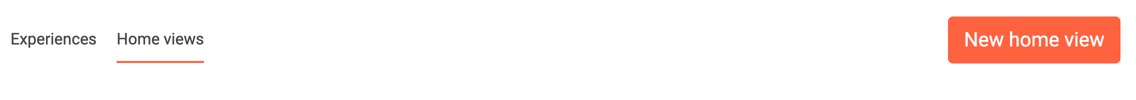 Create Home View Create Home View