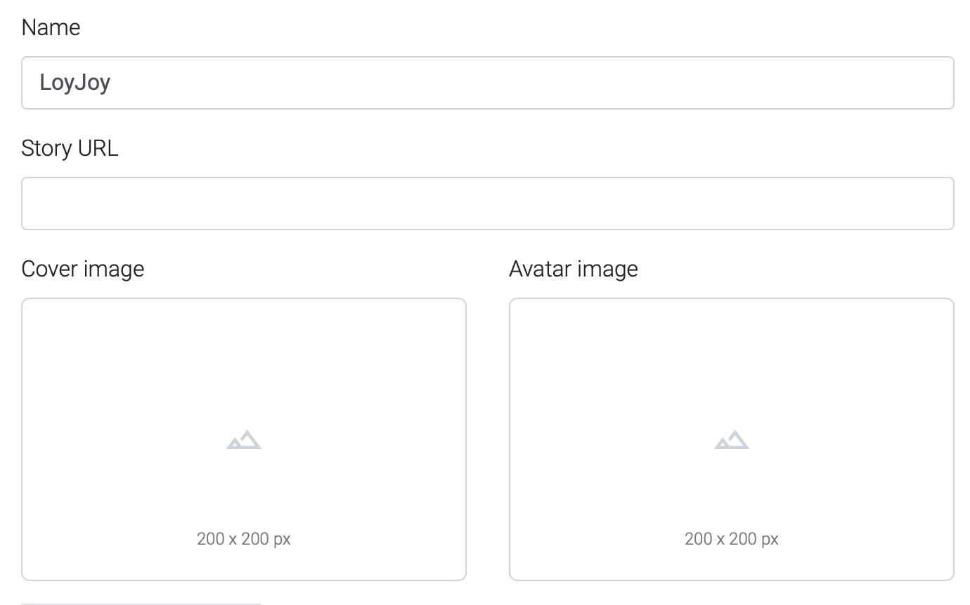 Story Settings Story Settings