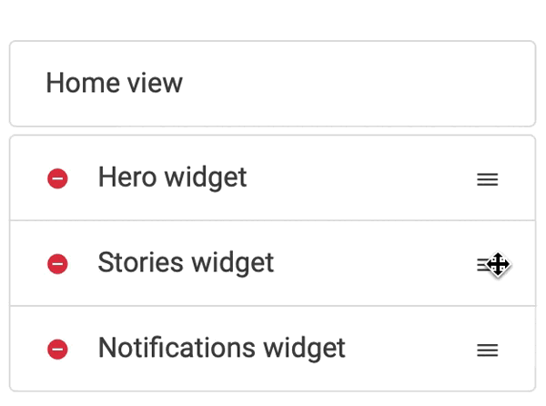 Switch Widgets Switch Widgets