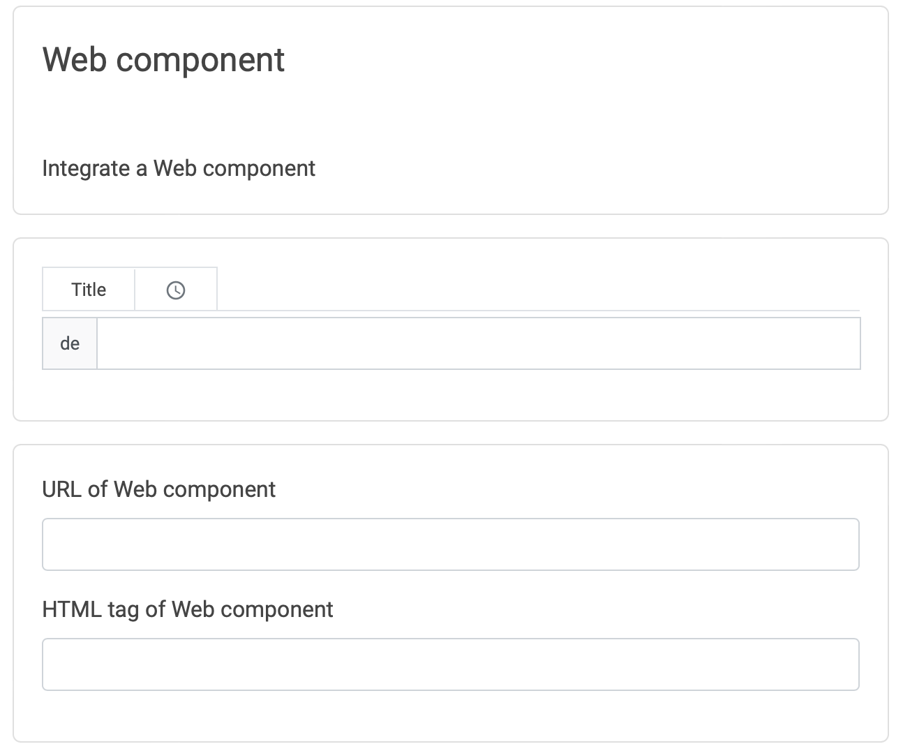 Web Component Web Component
