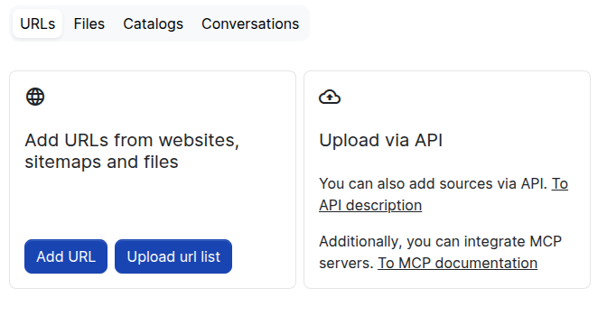Add URLs from a CSV or Excel file ai_sources_bulk_upload
