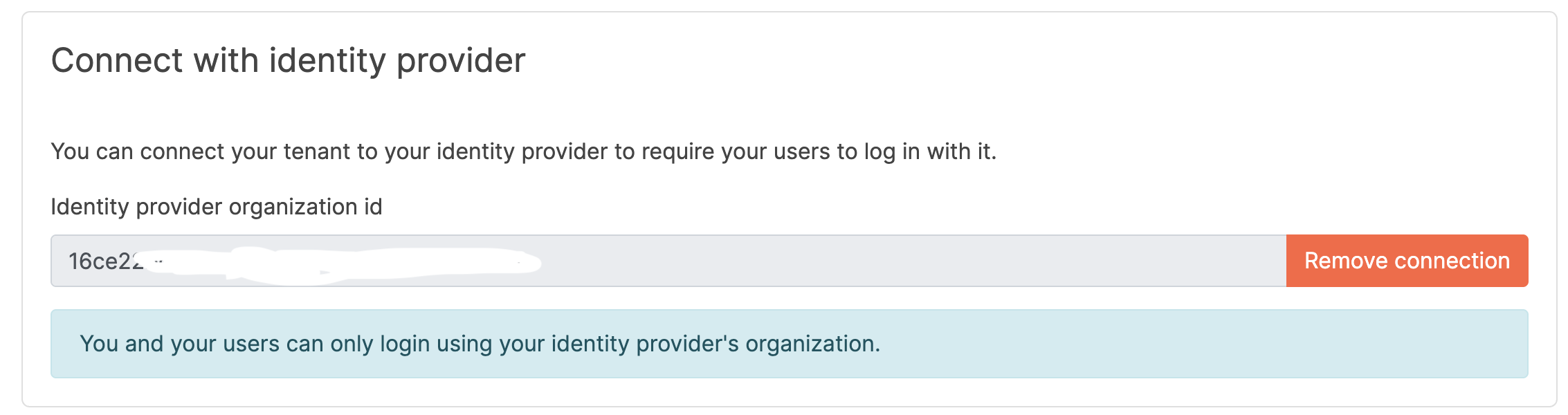 Connect Idenetiy Provider