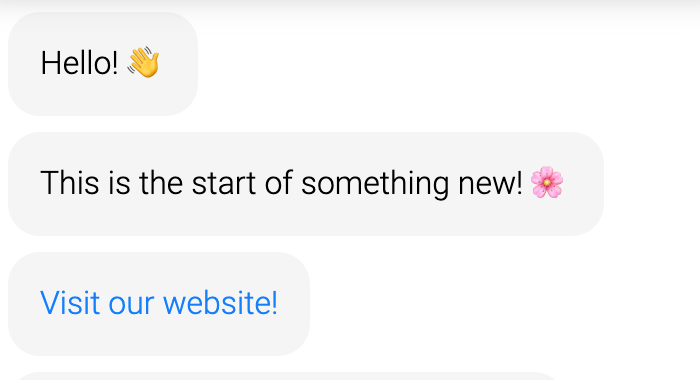 Example of using links Example of using links