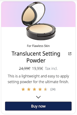 Product Rating Example