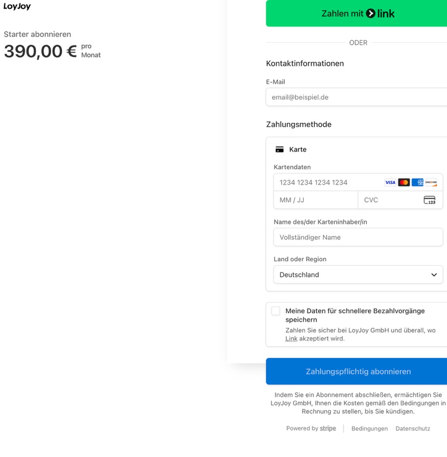 Stripe Checkout
