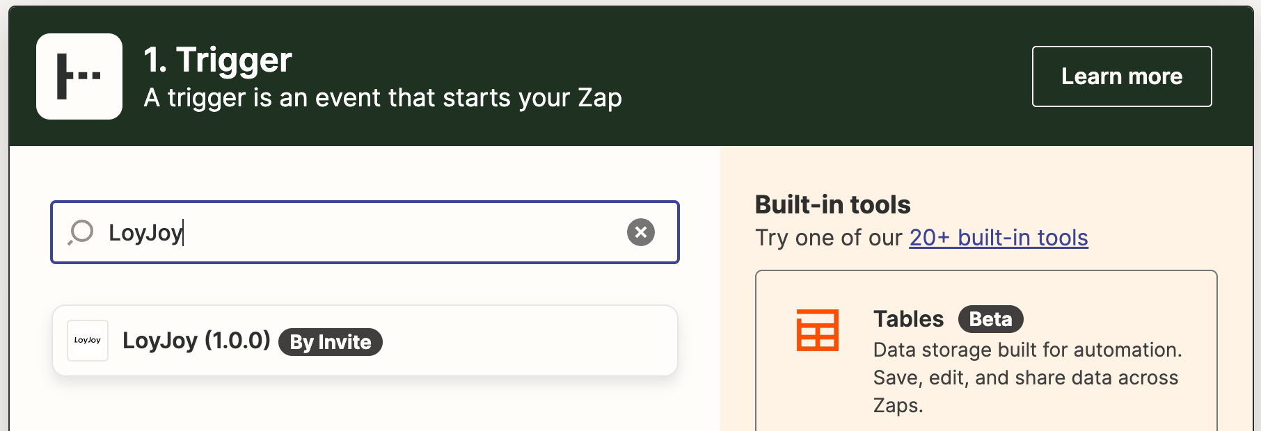 Select LoyJoy Trigger